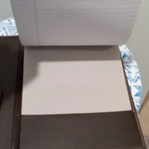 Brown Faux Leather Binder - Picture 6 of 8